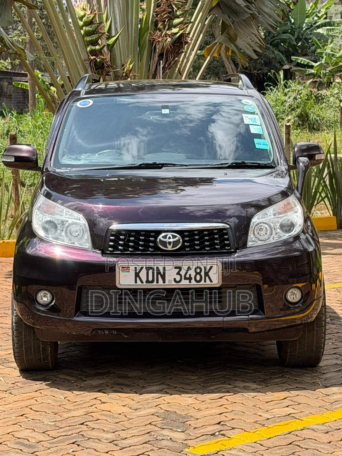 Toyota Rush 1.5 AWD 2016 Maroon