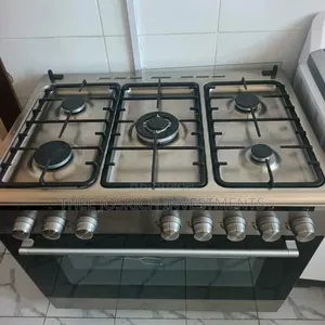 90*60 Ramtons 5 Burner Standing Cooker With Electric Oven, Gas Sensors
