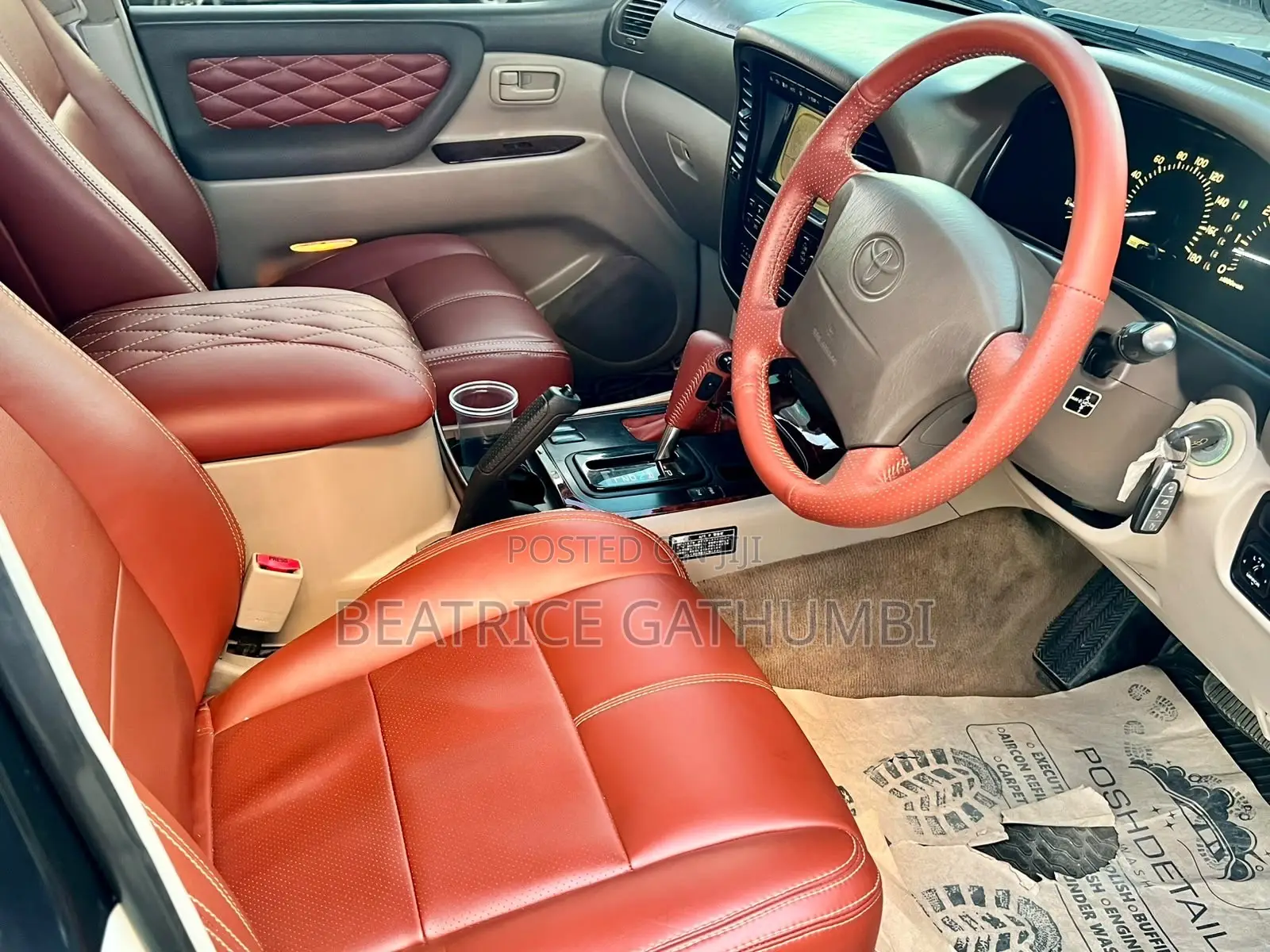 Toyota Land Cruiser HDJ 100 2000 Pearl