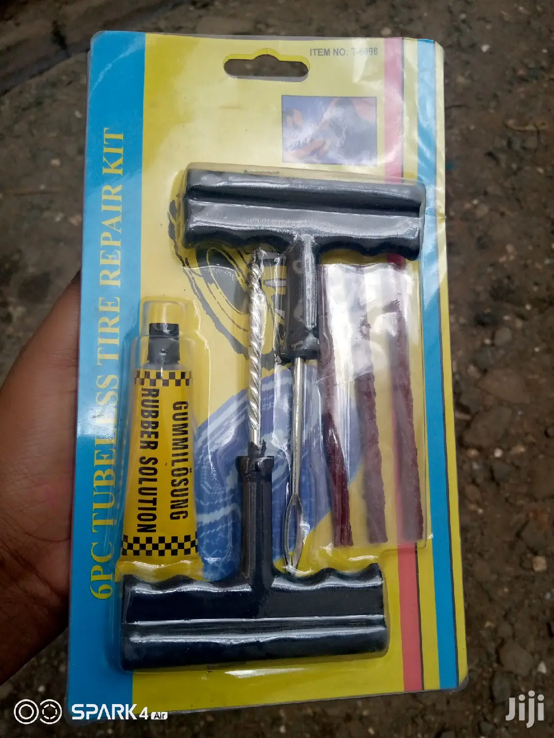 6pcs Tubeless Repair Kit