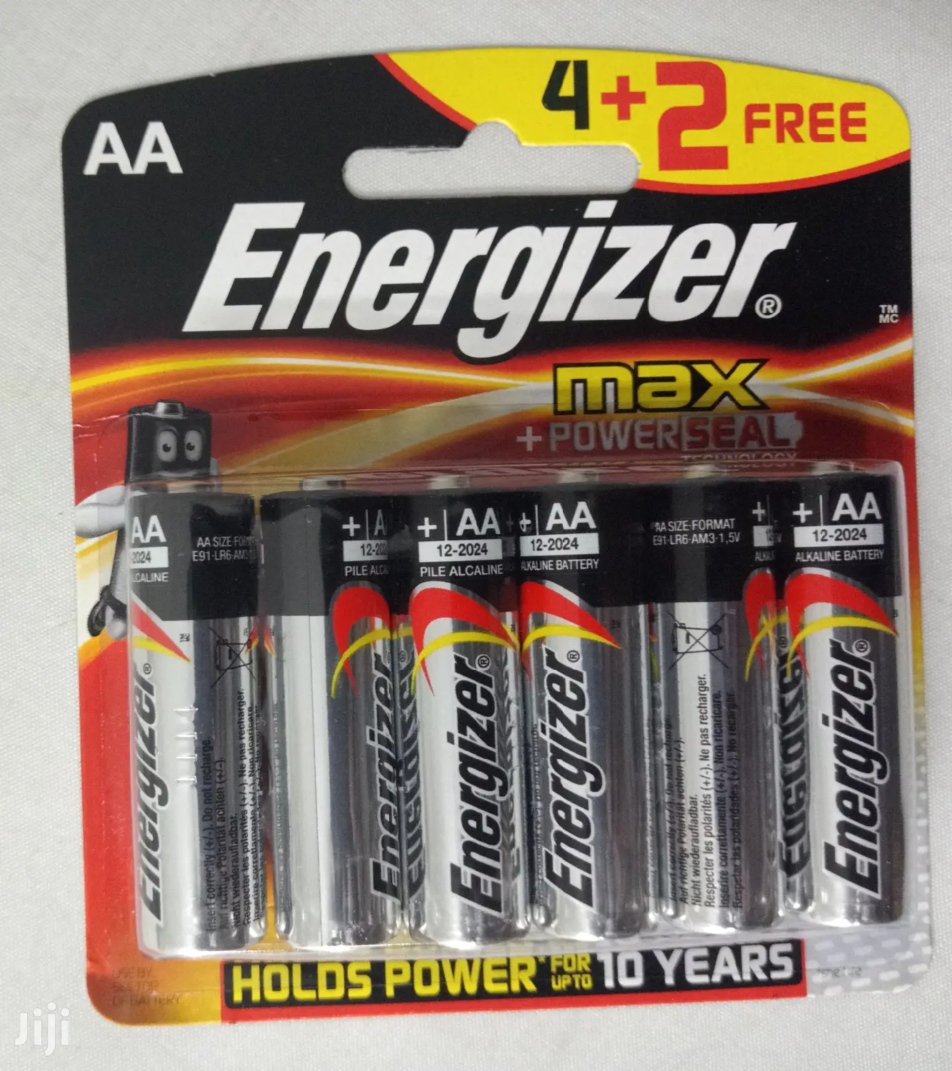 Energizer AA 6pack Batteries