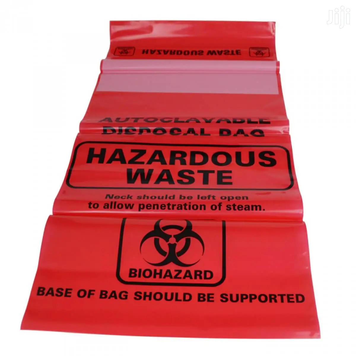 Biohazard/Infectious Waste Garbage Bags-Autoclave