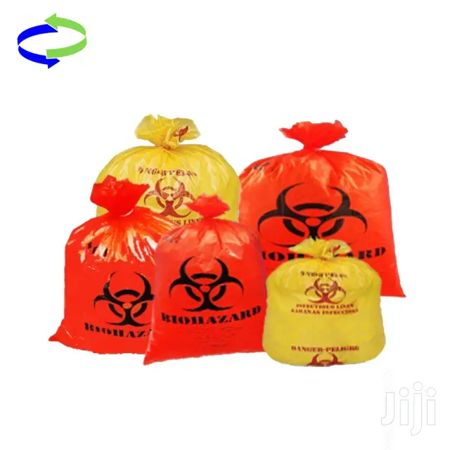 Biohazard/Infectious Waste Garbage Bags-Autoclave