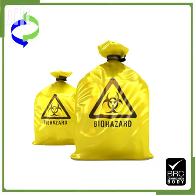 Biohazard/Infectious Waste Garbage Bags-Autoclave