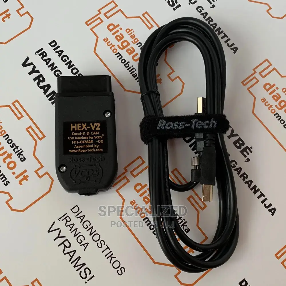 VW Vagcom VCDS Ross-Tech Diagnostics Cable and Software