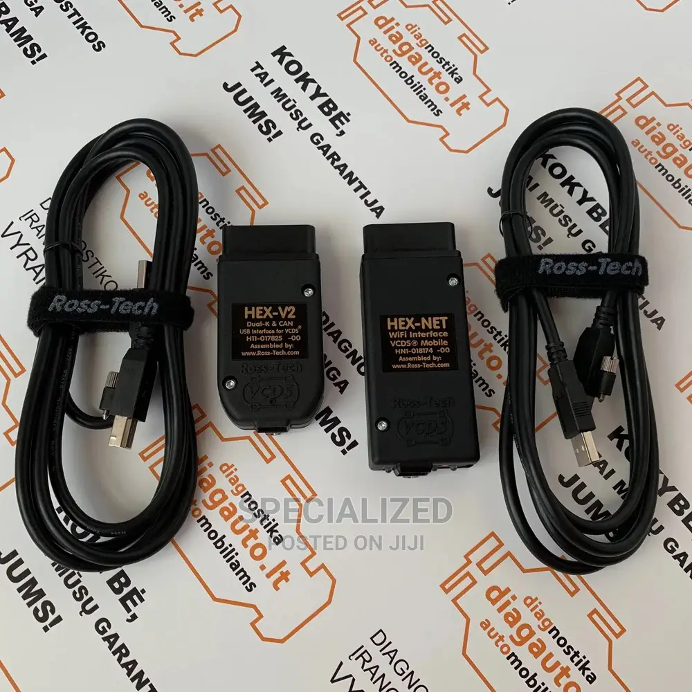 VW Vagcom VCDS Ross-Tech Diagnostics Cable and Software