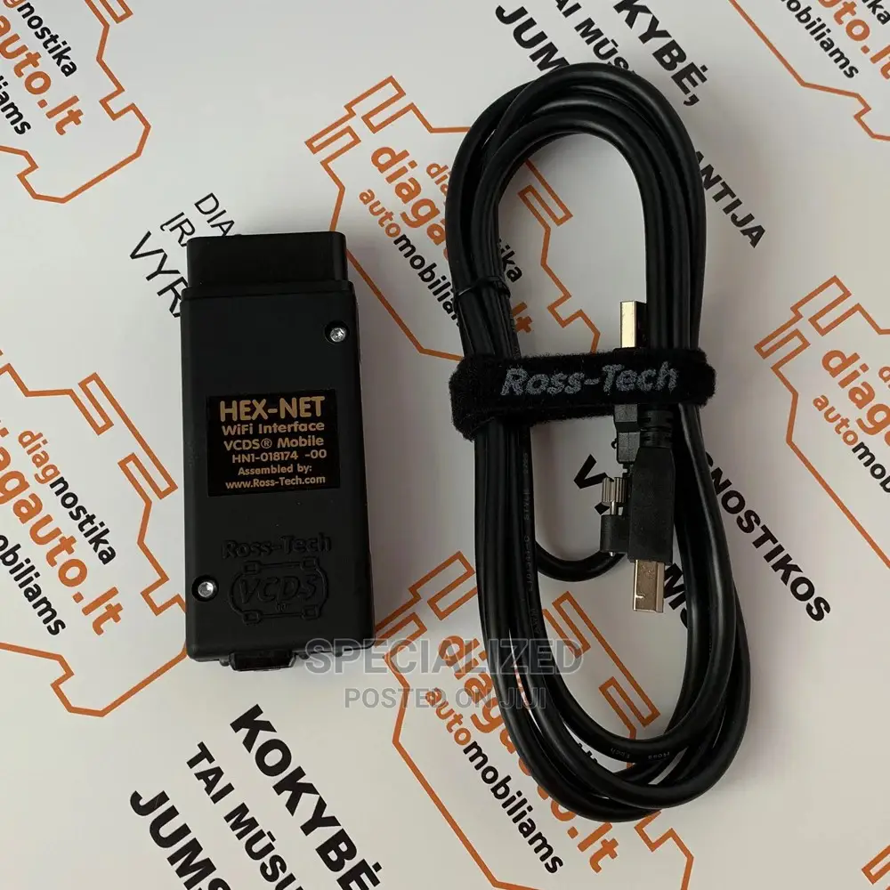 VW Vagcom VCDS Ross-Tech Diagnostics Cable and Software