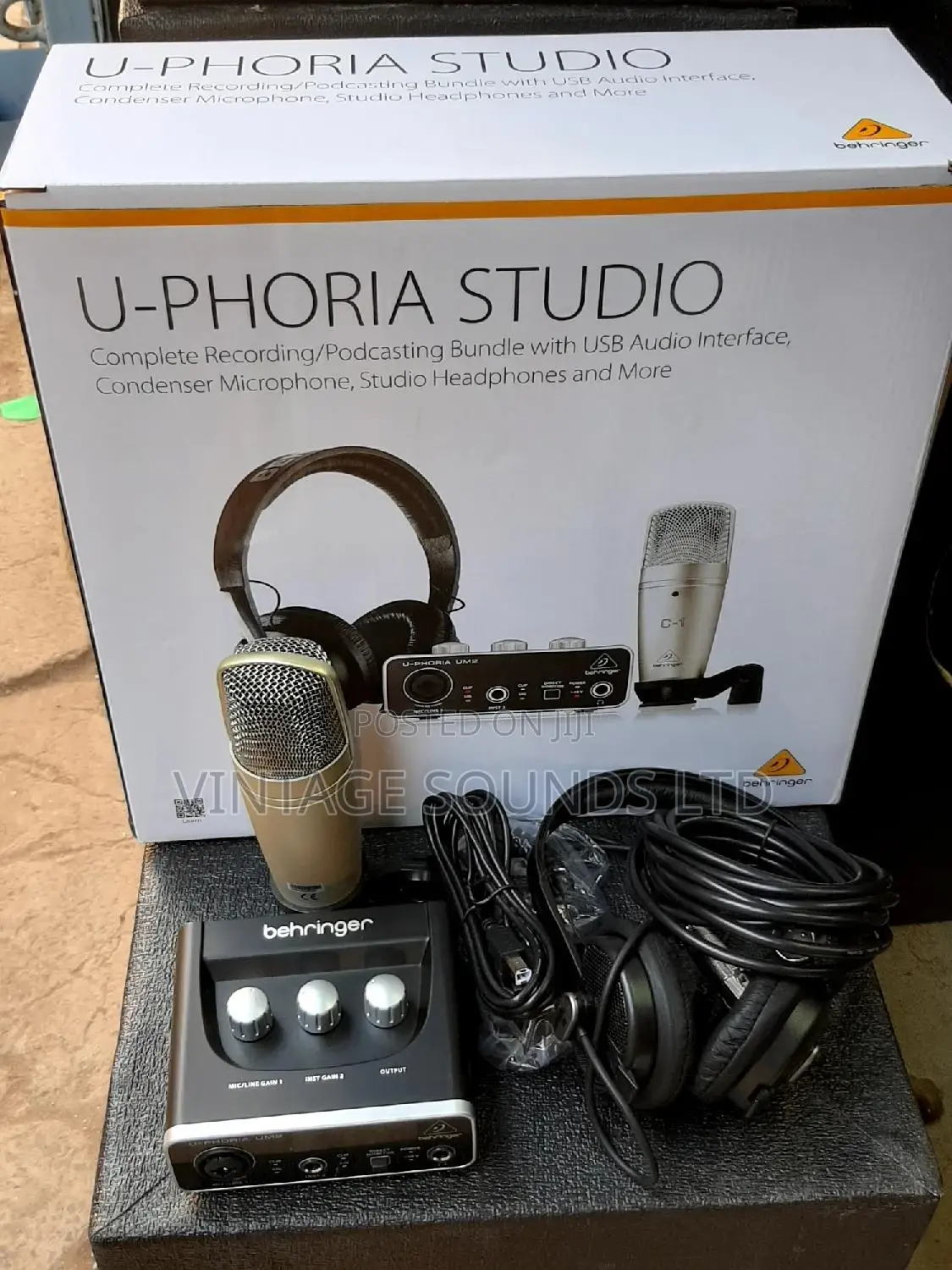 Behringer Studio Recording Podcast