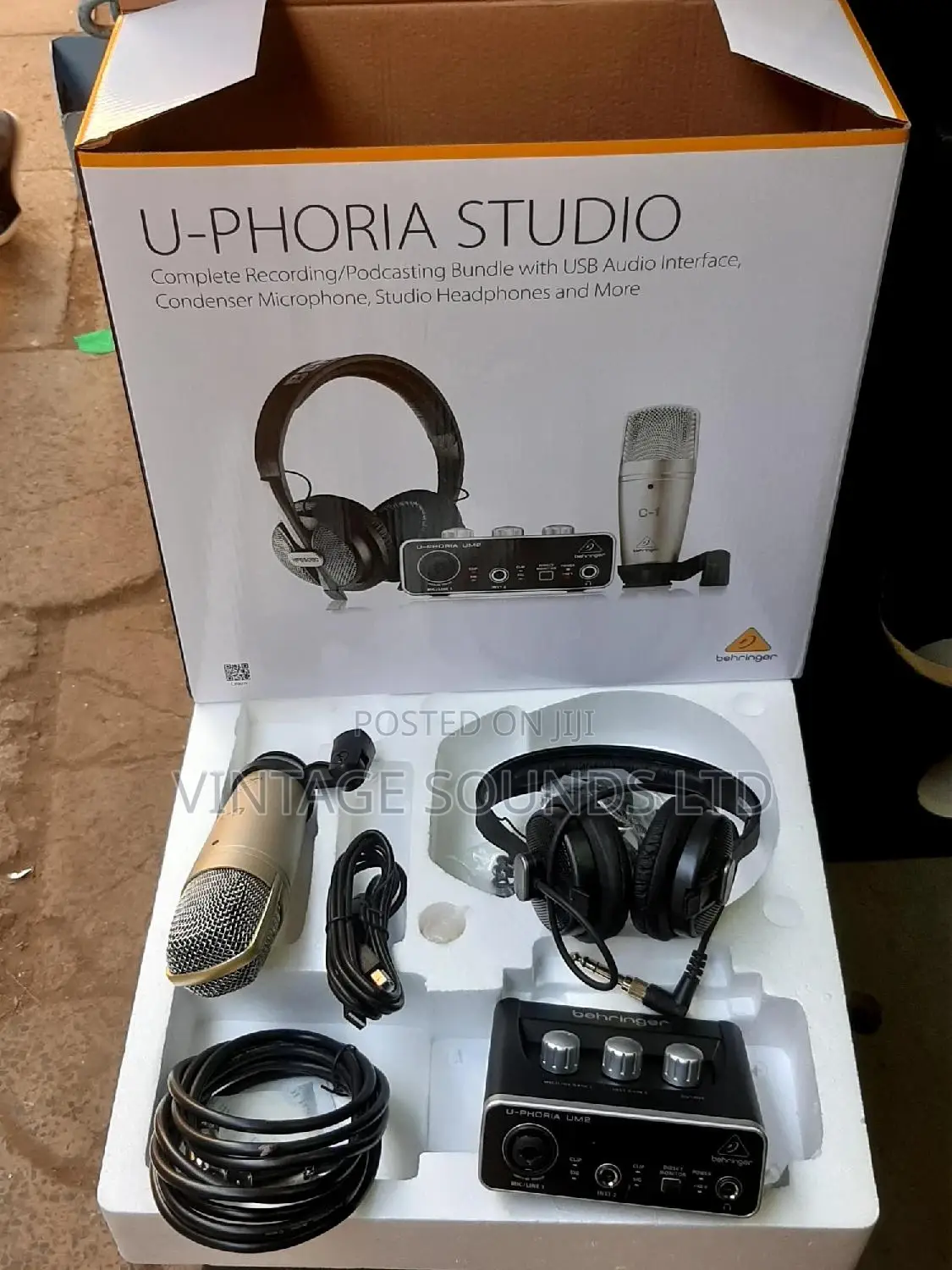 Behringer Studio Recording Podcast