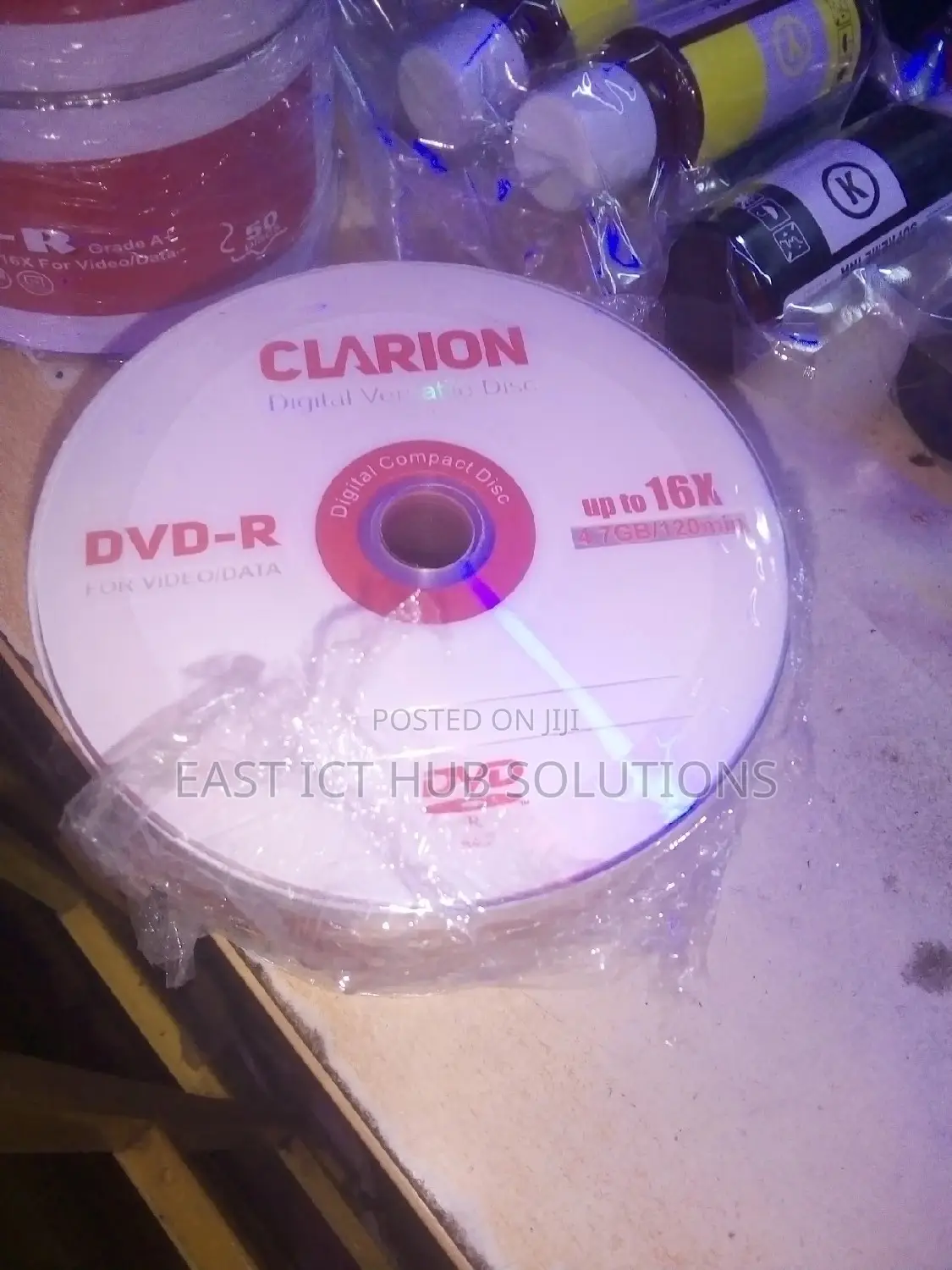 Clarion Empty DVDS