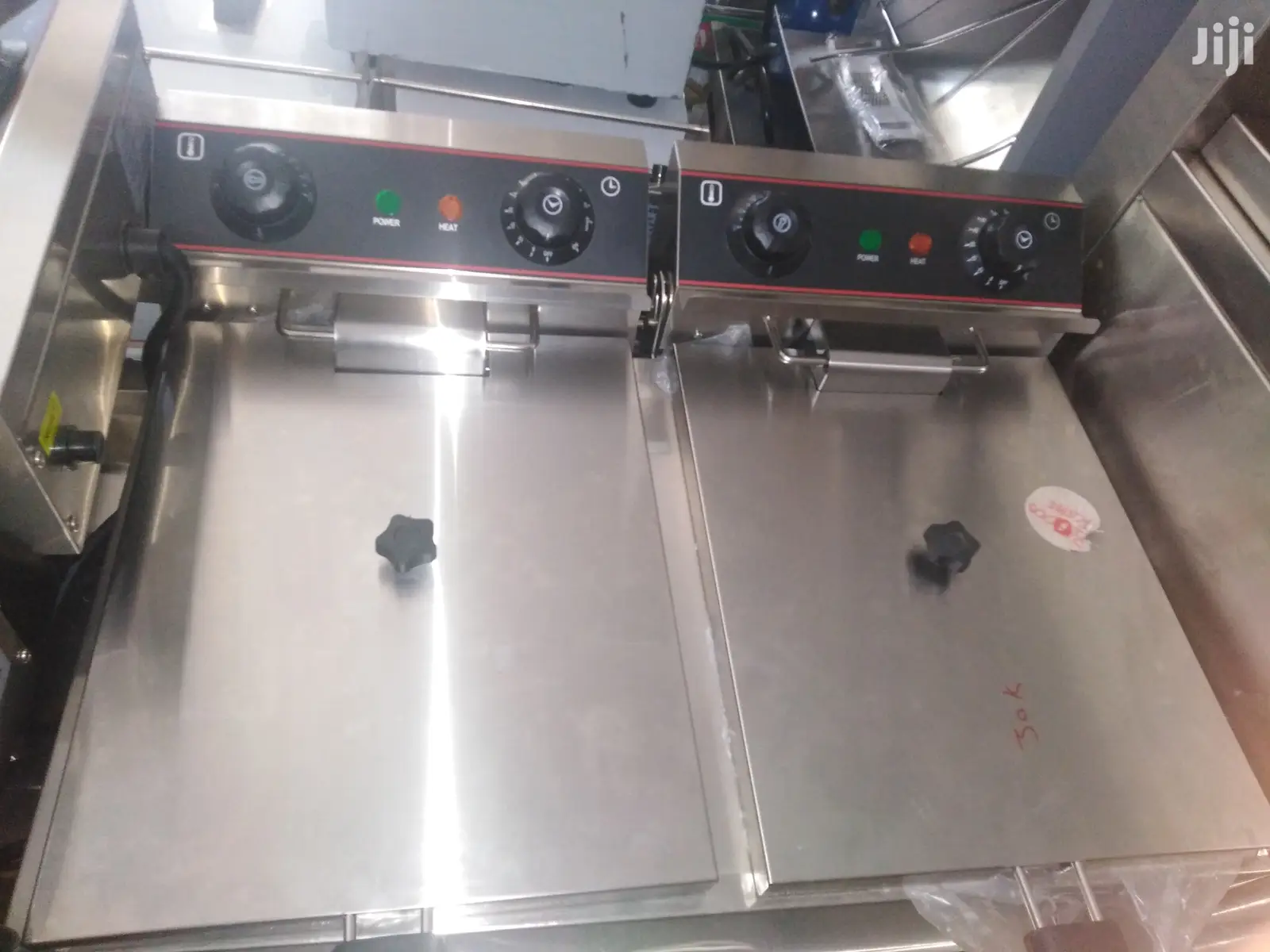 Imported Double Deep Fryer 10x2=20ltrs