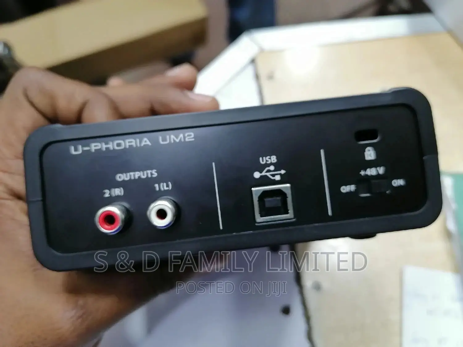 Behringer Uphoria One Channel Sound Card