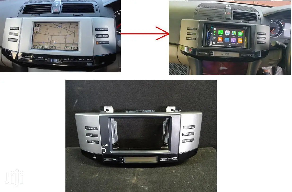 Toyota Mark X: Radio Fascia Kit With AC Display/Controls