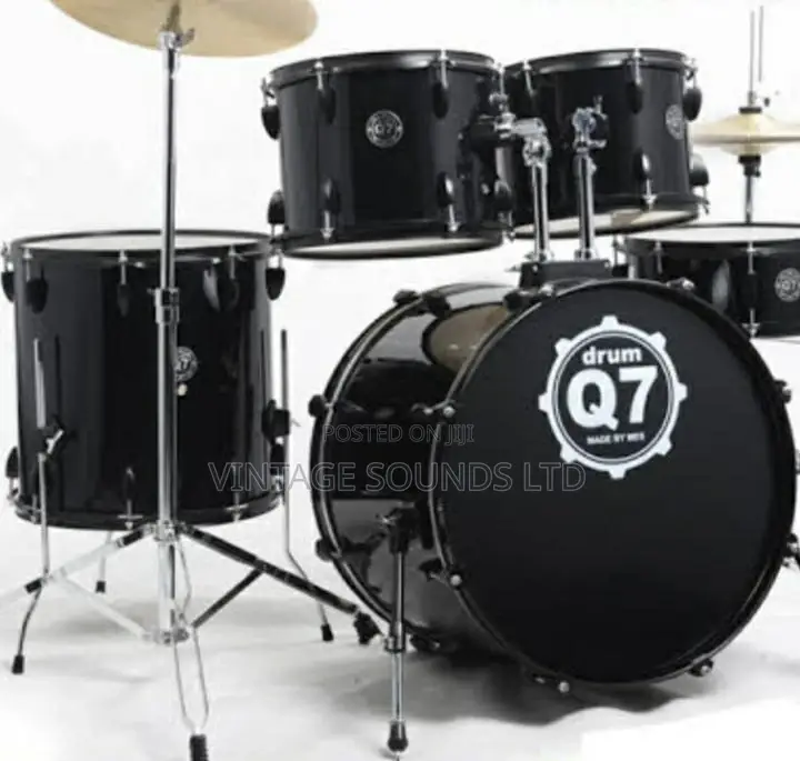 Q7 Acoustic Drumset Wine Red