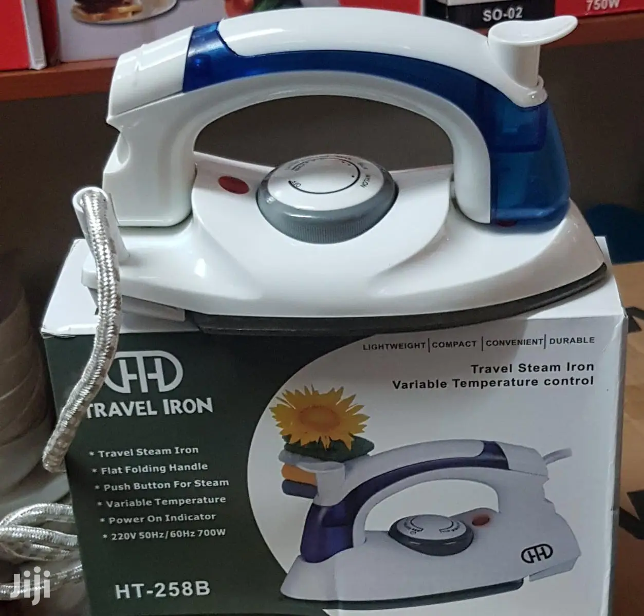 Portable Foldable Steam Iron Box