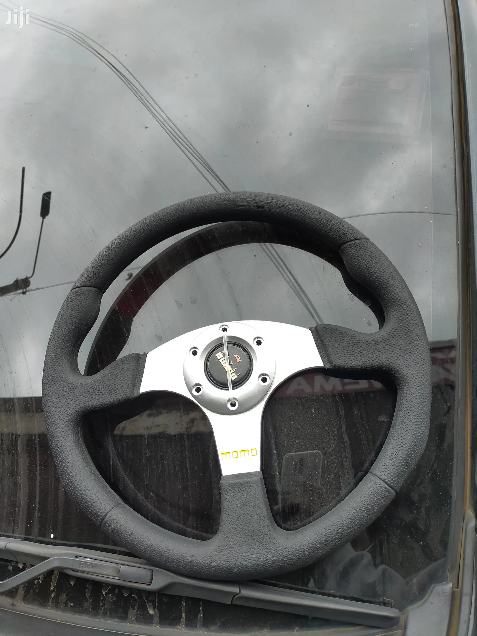 Steering Wheel Silver Momo