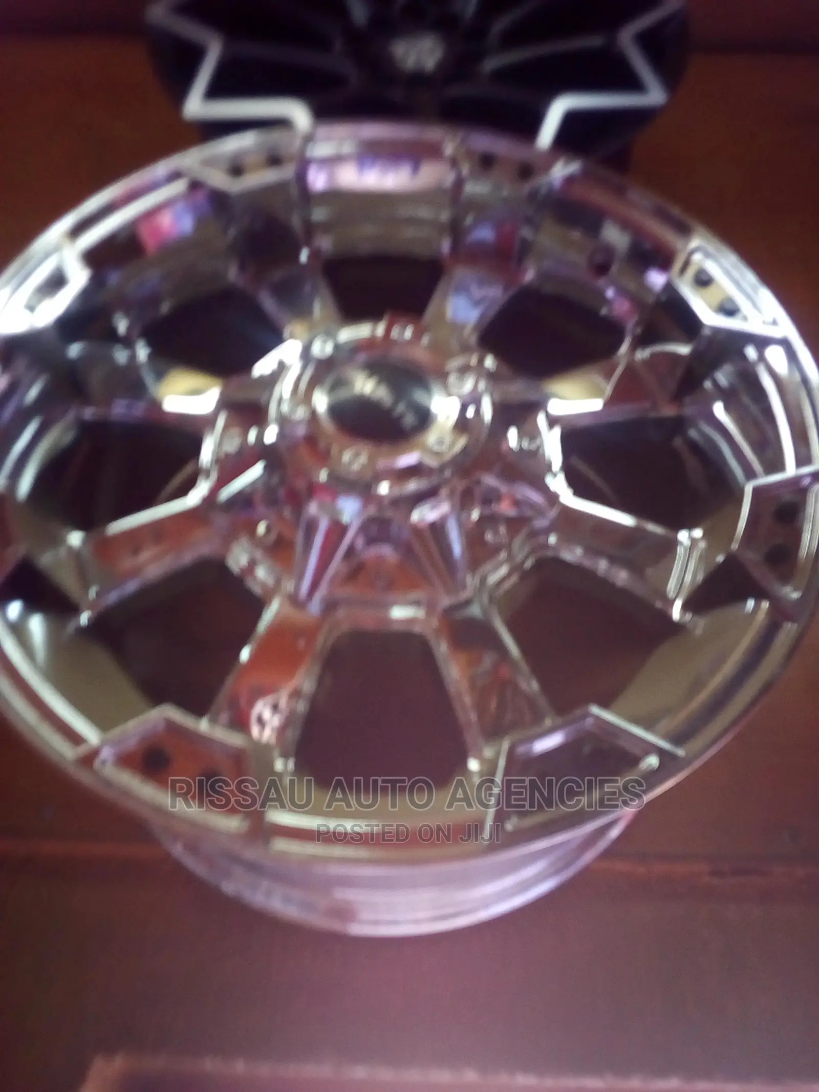 Crome Alloy Wheels Size 17 For Toyota Harrier