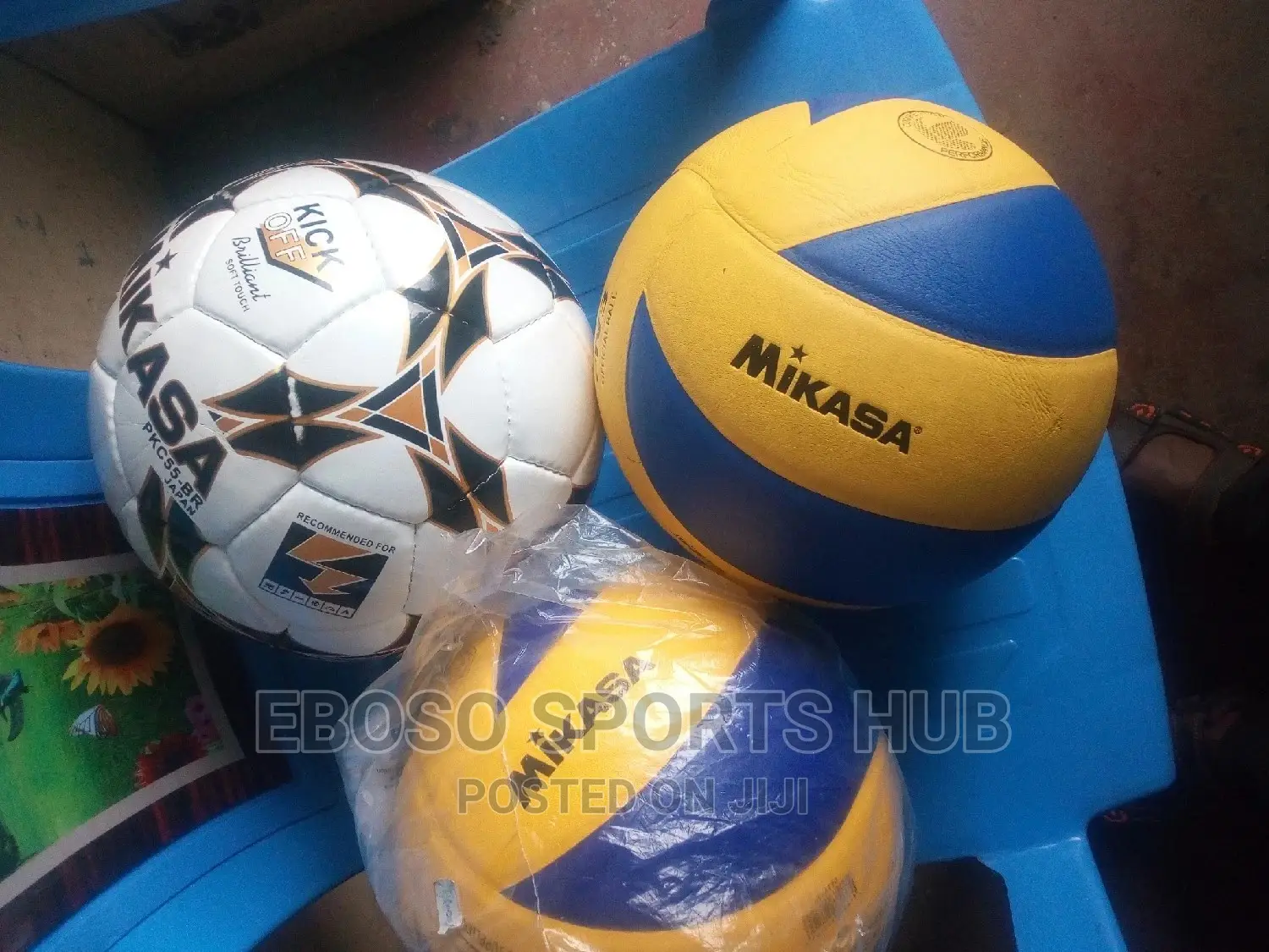 Original Imported Mikasa Footballs.PKC55 BR And NC5