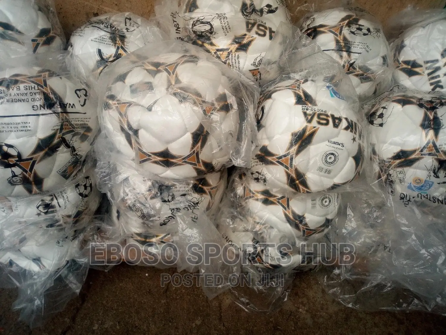 Original Imported Mikasa Footballs.PKC55 BR And NC5