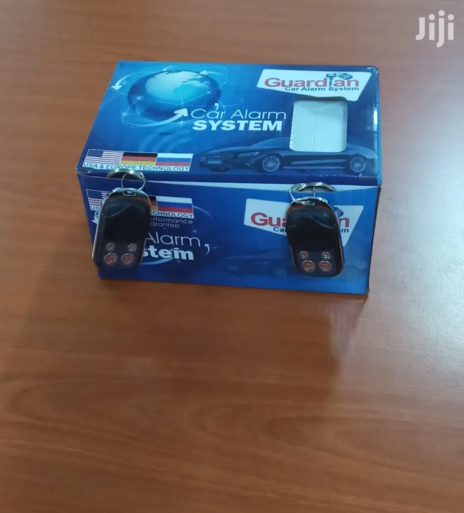 New Guardian Car Alarm With Cut Off, Free Installation.