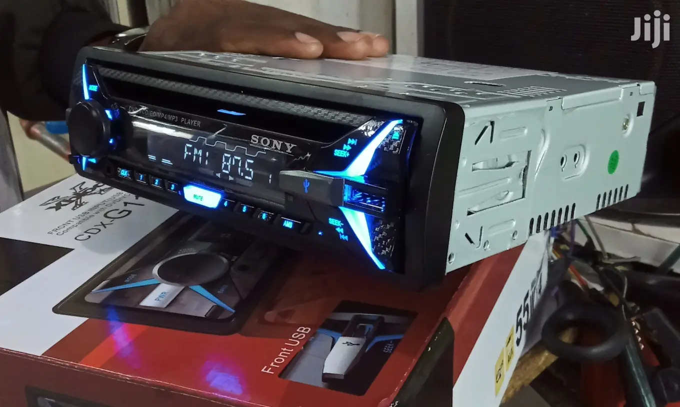New Sony Car Radio With Usb, Aux, Fm Radio...