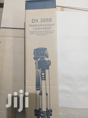 Dk3888 Mobile Phone/Camera Tripod Stand, Black