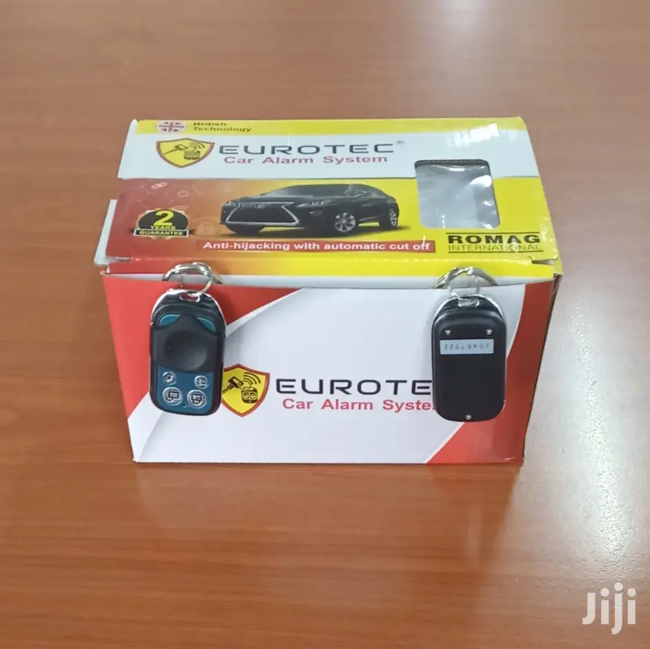 New Eurotec Car Alarm System With Cut Off, Free Installation.