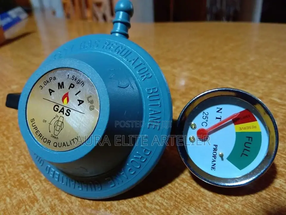 13kg Regulator With Meter Guage Mwembe Tayari Free Delivery