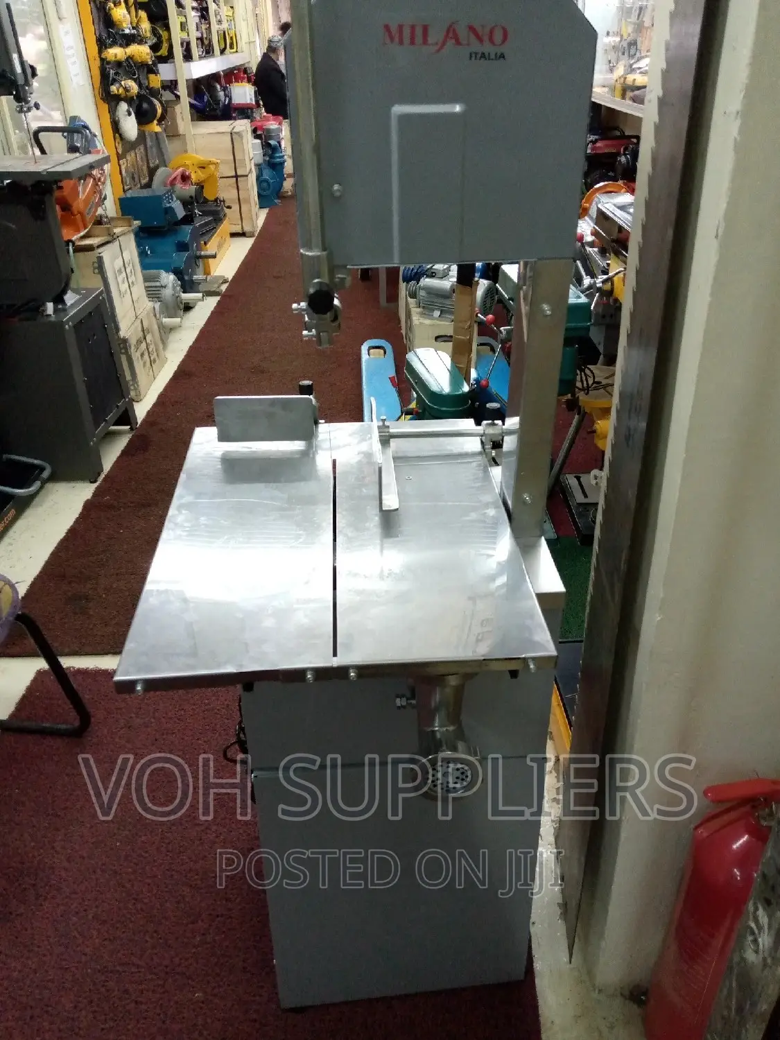 Commercial Bone Swaw With Meat Mincer