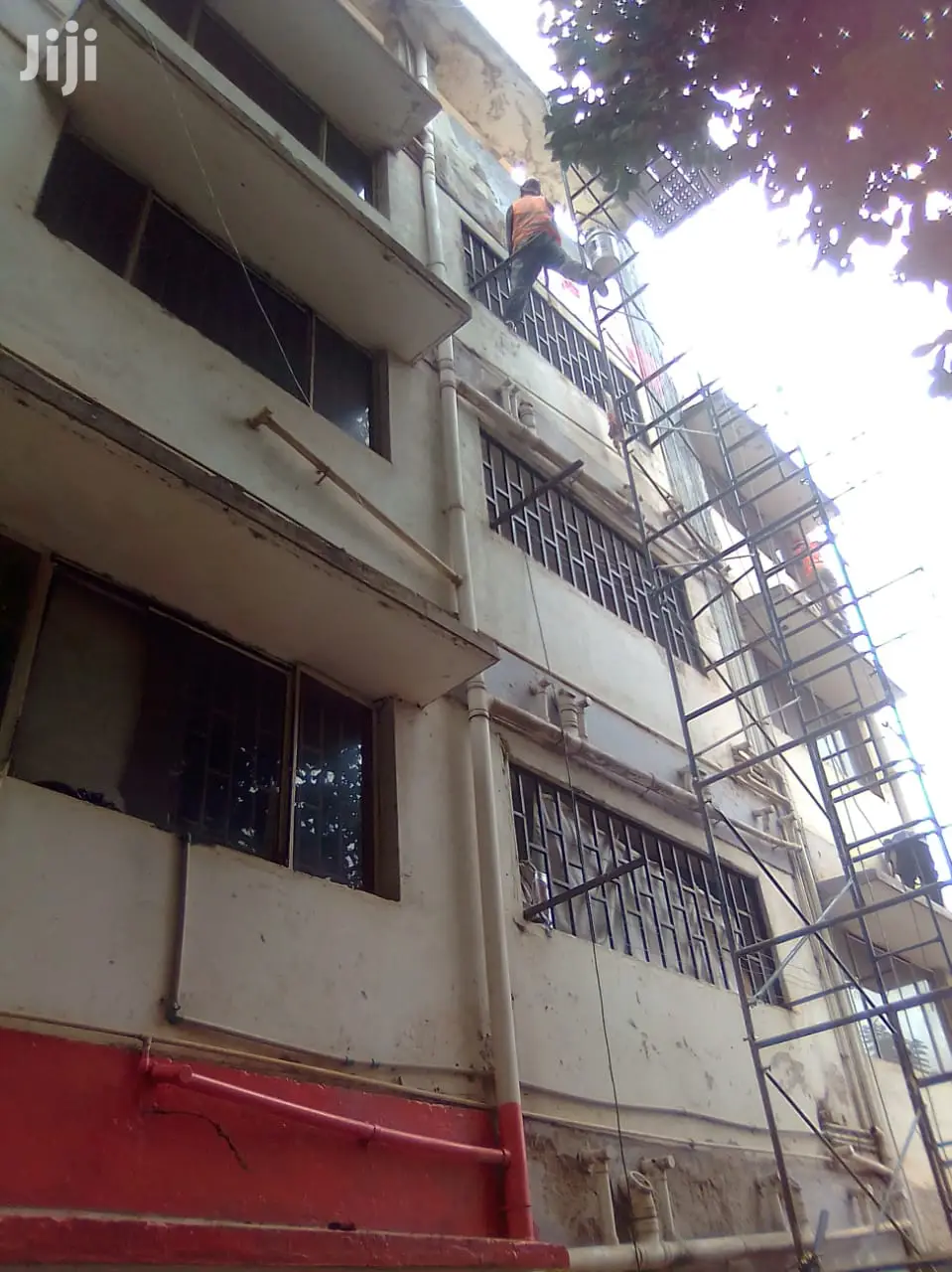 Painting Work,Treating Dumpness And Cleaning Of Tiles