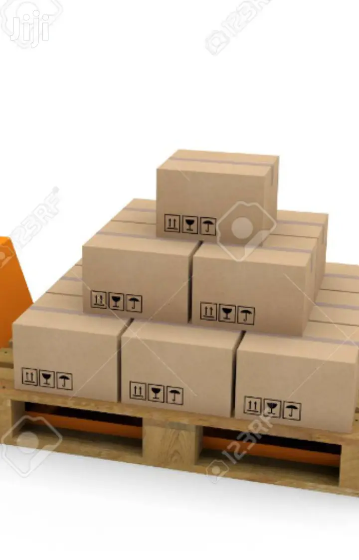 Shipping Cargoes Carton Boxes