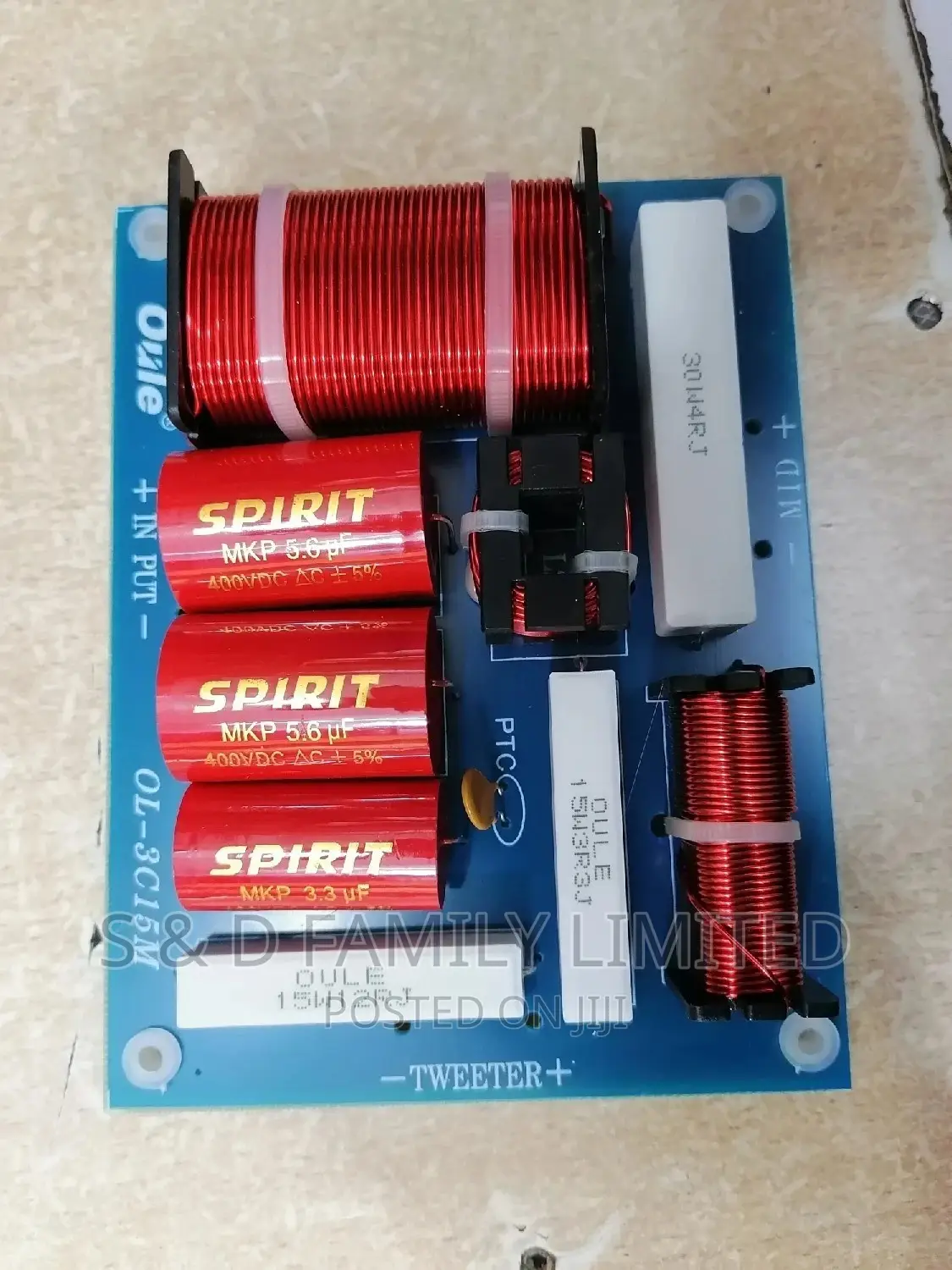 Oule Three Way Speaker Crossover