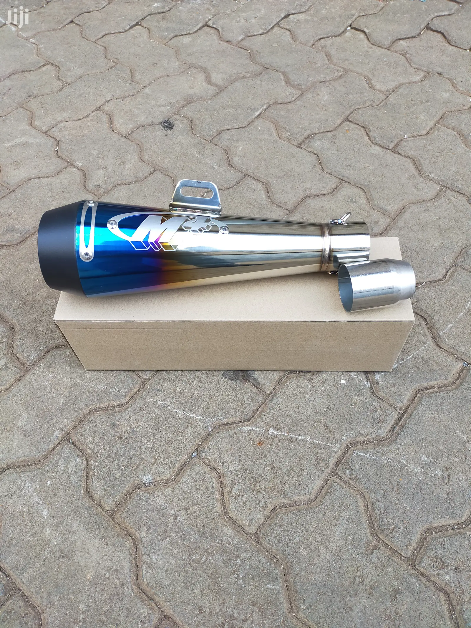 M4 Motorcycle Exhaust Rainbow Edition